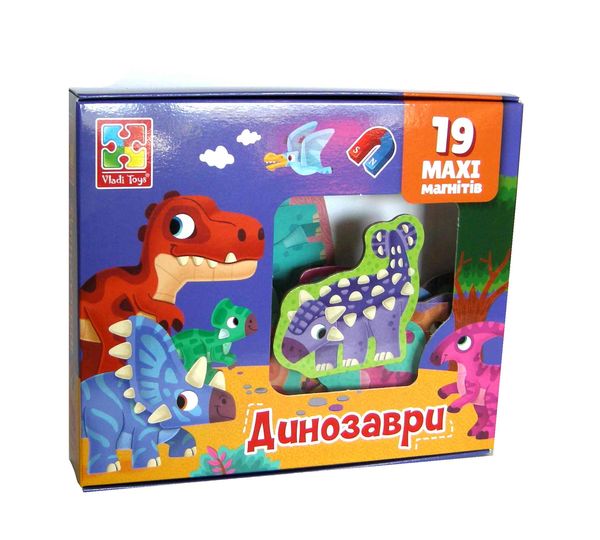 набір магнітів VT3106-23 динозаври Ціна (цена) 127.00грн. | придбати  купити (купить) набір магнітів VT3106-23 динозаври доставка по Украине, купить книгу, детские игрушки, компакт диски 0