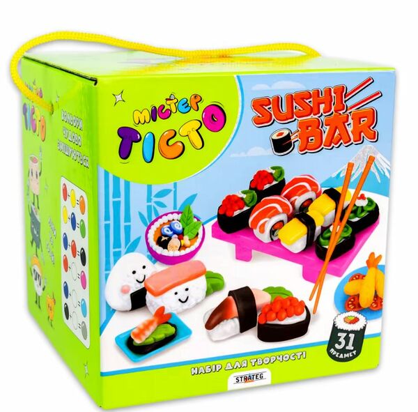 Містер тісто Sushi Bar 41013 Ціна (цена) 223.60грн. | придбати  купити (купить) Містер тісто Sushi Bar 41013 доставка по Украине, купить книгу, детские игрушки, компакт диски 0