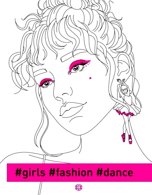 розмальовка #girls#fashion#dance (фіолетова) Ціна (цена) 104.00грн. | придбати  купити (купить) розмальовка #girls#fashion#dance (фіолетова) доставка по Украине, купить книгу, детские игрушки, компакт диски 0
