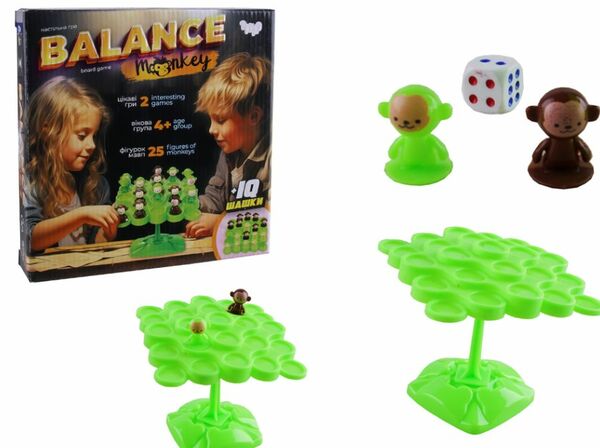 Гра Balance Monkey Ціна (цена) 63.30грн. | придбати  купити (купить) Гра Balance Monkey доставка по Украине, купить книгу, детские игрушки, компакт диски 0