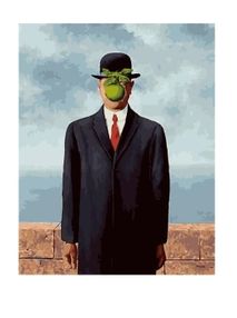 Розпис по номерах 40х50 BS29279 Син людський brushme Брашми