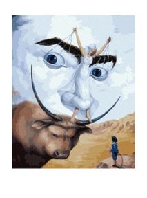 Розпис по номерах 40х50 BS34353 Абстракція Далі brushme Брашми