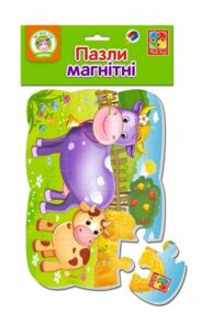 пазли магнітні корівка та телятко VT3205-74