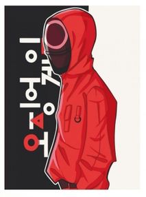 Розпис по номерах 40х50 10298-АС Гра в кальмара Робочий "Art Craft" арт крафт