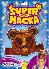 superмаска ведмежа УЦІНКА (затерта)
