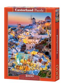 пазли castorland 1000 елементів santorini lights 103522