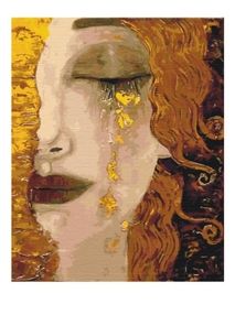 Розпис по номерах 40х50 BS51349 Золоті сльози Анн-Марі Зільберман brushme Брашми