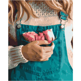 Розпис по номерах 40х50 BS52322 Кишенька для ніжності brushme Брашми