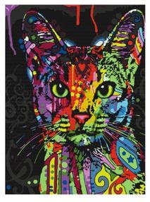 Розпис по номерах 40х50 BS9868 Абісинська кішка brushme Брашми