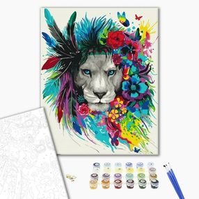 Розпис по номерах 40х50 BS4906 Зірке око brushme Брашми