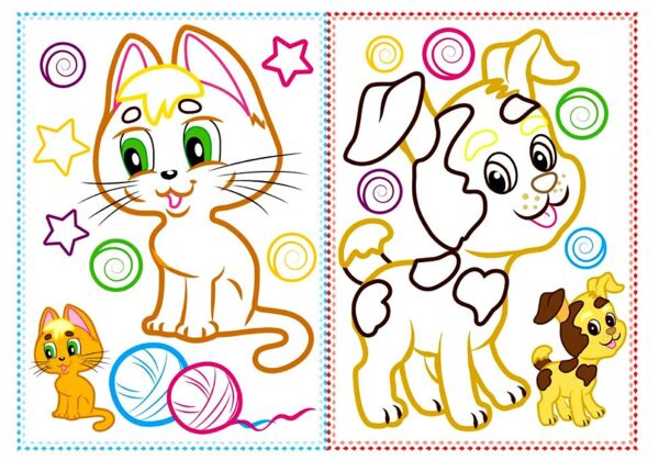 Велика розмальовка звірятка для гуаші та акварелі купити Ціна (цена) 67.94грн. | придбати  купити (купить) Велика розмальовка звірятка для гуаші та акварелі купити доставка по Украине, купить книгу, детские игрушки, компакт диски 3