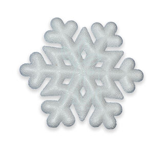 Іграшка нов пінопластова сніжинка 20см