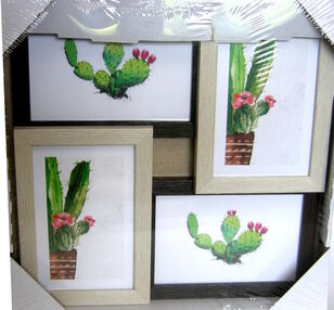 фоторамка коллаж 4 фото 10 х 15 см в асортименті