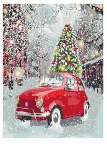 Розпис по номерах 40х40 КНО3584 Святковий настрій "Ідейка"