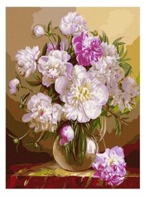 Розпис по номерах 40х50 КНО3196 Свіжий букет "Ідейка"