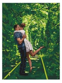 Розпис по номерах 40х50 КНО4649 Арка кохання "Ідейка"