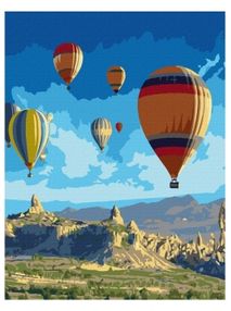 Розпис по номерах 50х50 КНО2852 Казкова Кападокія "Ідейка"