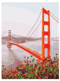 Розпис по номерах Ранковий Сан-Франциско 50х50 КНО3596