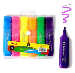 Набір маркерів текстових 6 кольорів 84-21 XL-102