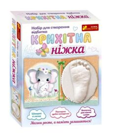 набір для створення відбитка крихітна ніжка