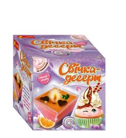 набір свічка-десерт тірамісу