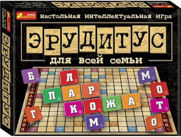 гра эрудитус Ціна (цена) 140.30грн. | придбати  купити (купить) гра эрудитус доставка по Украине, купить книгу, детские игрушки, компакт диски 0
