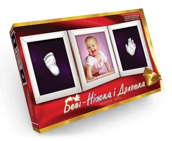 Бебі ніжка і долонька набір для створення відбитка БНЛ-01U Ціна (цена) 323.97грн. | придбати  купити (купить) Бебі ніжка і долонька набір для створення відбитка БНЛ-01U доставка по Украине, купить книгу, детские игрушки, компакт диски 0