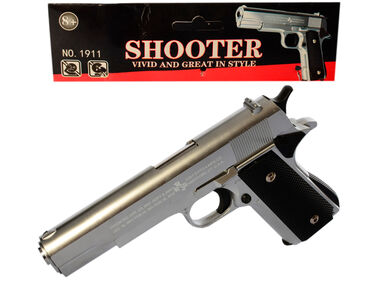 Дитячий іграшковий пістолет 1911A металл, на пульках