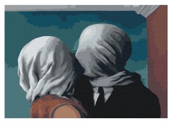 Розпис по номерах 40х50 BS29286 Поцілунок brushme Брашми