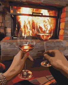 Розпис по номерах 40х50 BS51816 Вечір для двох brushme Брашми