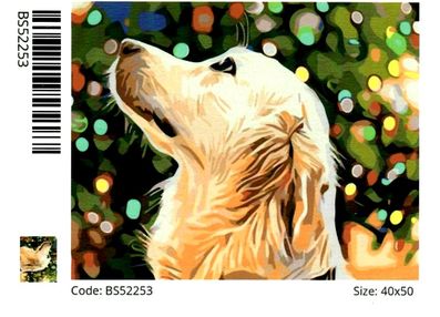 Розпис по номерах 40х50 BS52253 В очікуванні дива brushme Брашми