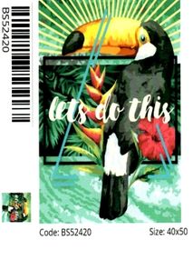 Розпис по номерах 40х50 BS52420 Літній принт brushme Брашми