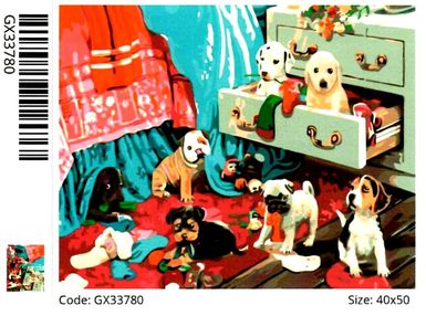 Розпис по номерах 40х50 GX33780 Поки ти спав brushme Брашми