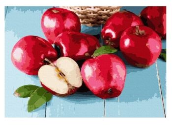 Розпис по номерах 40х50 GX37736 Стиглі яблука brushme Брашми