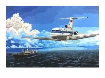 Розпис по номерах 40х50 GX5675 Два лайнери brushme Брашми