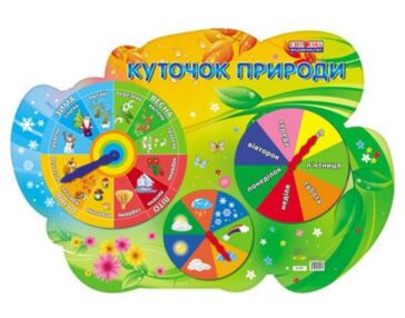 плакат куточок природи    (рухові стрілки) хмаринка