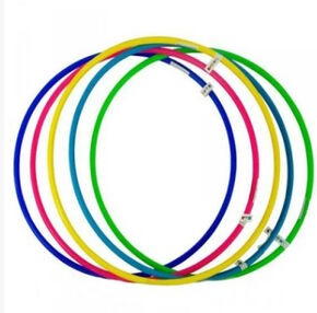 обруч кольоровий пластмасовий середній (0166) 75 см обруч кольоровий пластмасовий середній (0166) 75 см