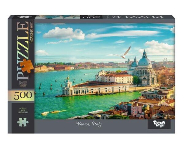 пазли 500 елементів С500-14-07 Venice Ціна (цена) 87.40грн. | придбати  купити (купить) пазли 500 елементів С500-14-07 Venice доставка по Украине, купить книгу, детские игрушки, компакт диски 0