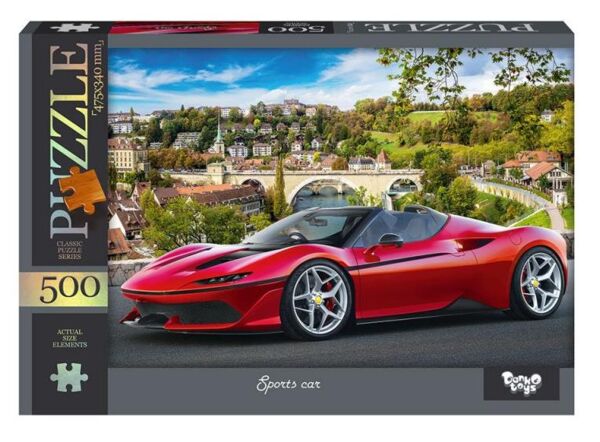 пазли 500 елементів С500-14-12 Sports car Ціна (цена) 87.40грн. | придбати  купити (купить) пазли 500 елементів С500-14-12 Sports car доставка по Украине, купить книгу, детские игрушки, компакт диски 0