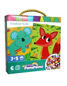 набір для творчості rainbow pompoms лисичка vt4433-06