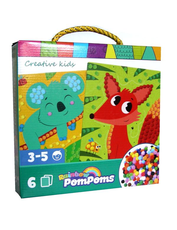 набір для творчості rainbow pompoms лисичка vt4433-06 Ціна (цена) 185.70грн. | придбати  купити (купить) набір для творчості rainbow pompoms лисичка vt4433-06 доставка по Украине, купить книгу, детские игрушки, компакт диски 0
