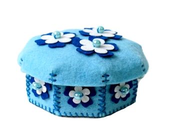 ИД Набір для творч з фетру 97072 Шкатулка Ніжність "Ідейка"