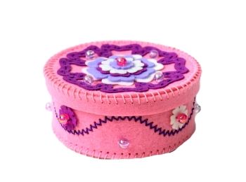 ИД Набір для творч з фетру 97074 Шкатулка Мрія принцеси "Ідейка"