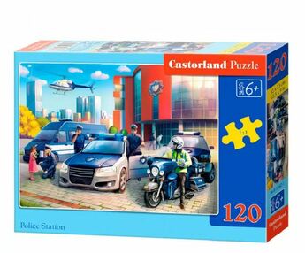 пазли castorland 120 елементів поліцейський відділок артикул 13562