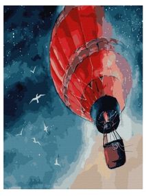 Розпис по номерах 50х50 КНО9548 Повітряне диво "Ідейка"