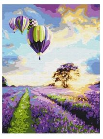 Розпис по номерах 40х50 BS/G043 Політ над лавандовим полем brushme Брашми