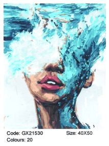 Розпис по номерах 40х50 GX21530 Океанія brushme Брашми