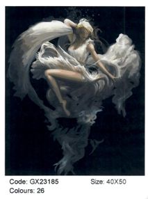 Розпис по номерах 40х50 GX23185 Захмарна красуня brushme Брашми