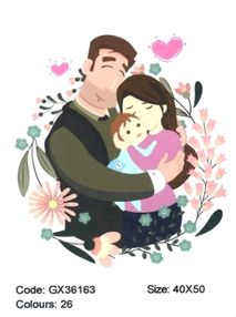 Розпис по номерах 40х50 GX36163 Сімейний затишок brushme Брашми