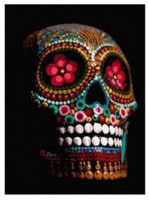 Розпис по номерах 40х50 GX37757 Етнічний череп brushme Брашми